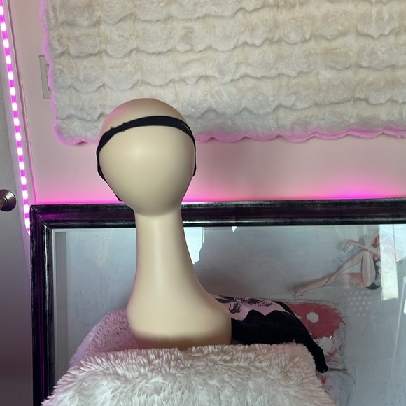 Black Leather Face Mask - Picture 4 of 7